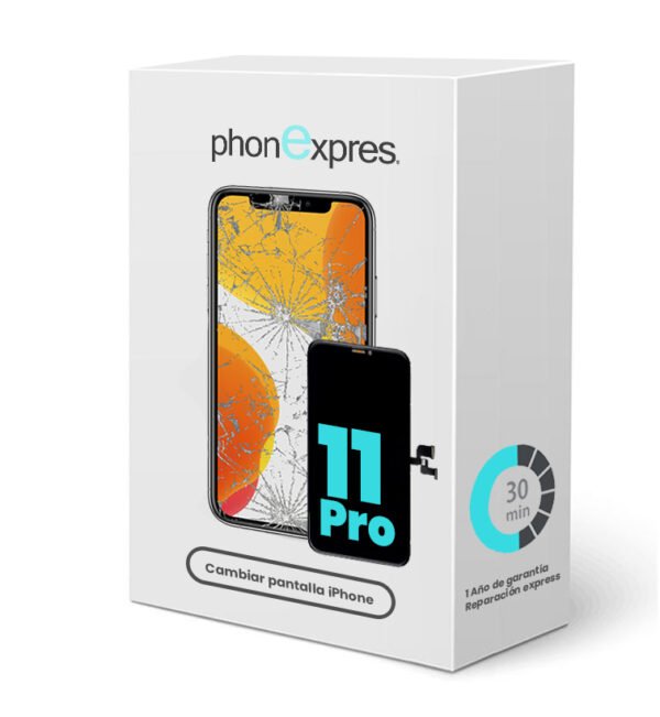iPhone 11 Pro caja reparación phonexpres 2021
