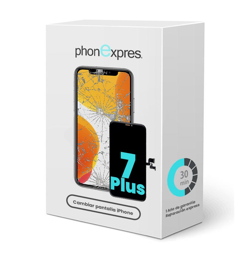 Sustitución de pantalla iPhone 7 Plus - phonexpres